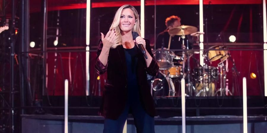 Helene Fischer auf der «Ein Abend im Rausch»-Bühne.