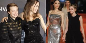 Insider behauptet - Angelina Jolie zwingt Tochter, Kleid zu tragen Insider behauptet - Angelina Jolie zwingt Tochter, Kleid zu tragen