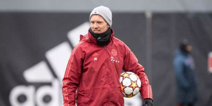 Bayern-Trainer Julian Nagelsmann muss mit einem dezimierten Kader arbeiten. Foto: Matthias Balk/dpa Bayern-Trainer Julian Nagelsmann muss mit einem dezimierten Kader arbeiten. Foto: Matthias Balk/dpa