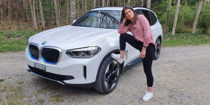 Cyndie Allemann BMW iX3