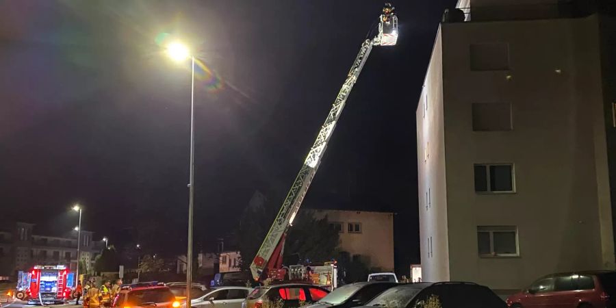 Die Feuerwehr musste zweimal zum selben Haus ausrücken.