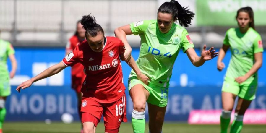 Spiele der deutschen Frauenfussball-Bundesliga werden künftig erstmals live und in voller Länge auch in den USA gezeigt. Foto: Swen Pförtner/dpa