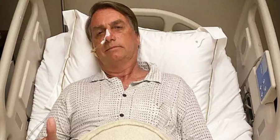 Jair Bolsonaro im Krankenhaus