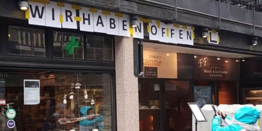 Nun ist das Restaurant nicht mehr geöffnet.