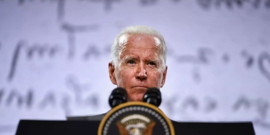 US President Joe Biden, speaking to reporters after the G20 summit in Rome on October 31, 2021, announced moves by world leaders to alleviate global supply chain back-ups