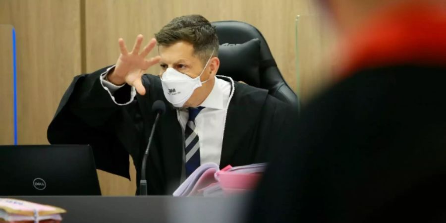 Richter Orlando Faccini Neto zum Prozessbeginn in Porto Alegre
