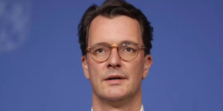 Nordrhein-Westfalens Ministerpräsident Hendrik Wüst. Foto: David Young/dpa