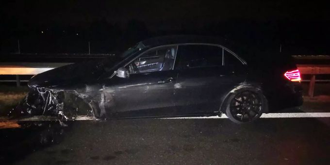 Beim Unfall wurde niemand verletzt. Unfall