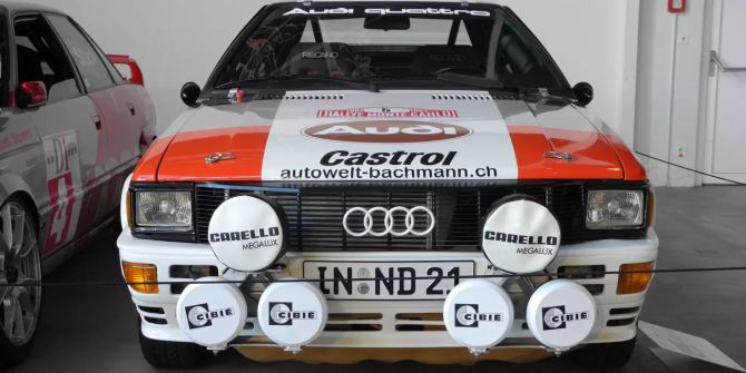 Audi quattro Verkehrshaus Ott