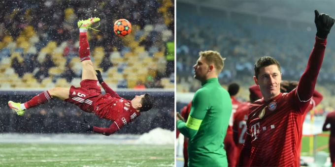 CL-Sieg gegen Dynamo - Lewandowski trifft für Bayern per Fallrückzieher