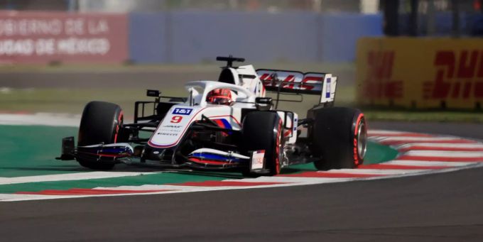 Nikita Mazepin (Haas F1 Team) beim Mexiko-GP der Formel 1. Nikita Mazepin Formel 1