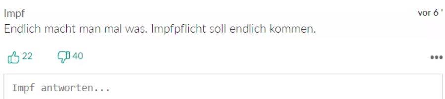 Andere fordern sogar eine Impfpflicht.
