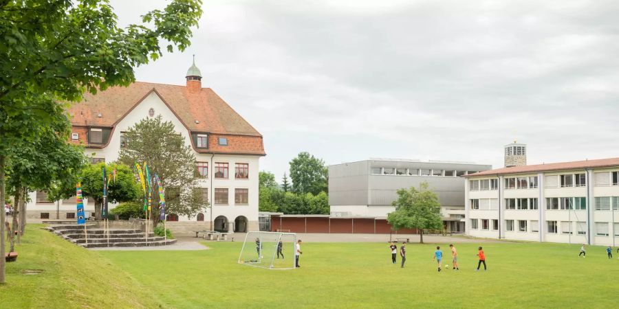 Die Schulanlage Kirchstrasse in Uzwil.