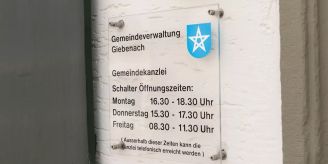 Gemeinde - Behinderungen wegen Kanalsanierungsarbeiten in Giebenach