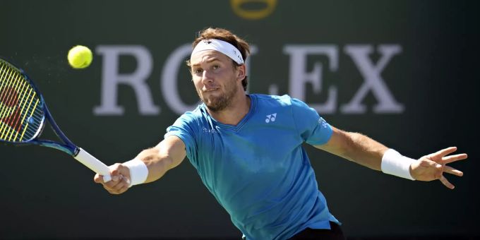 Casper Ruud Legt Sich In Indian Wells Mit Fan An