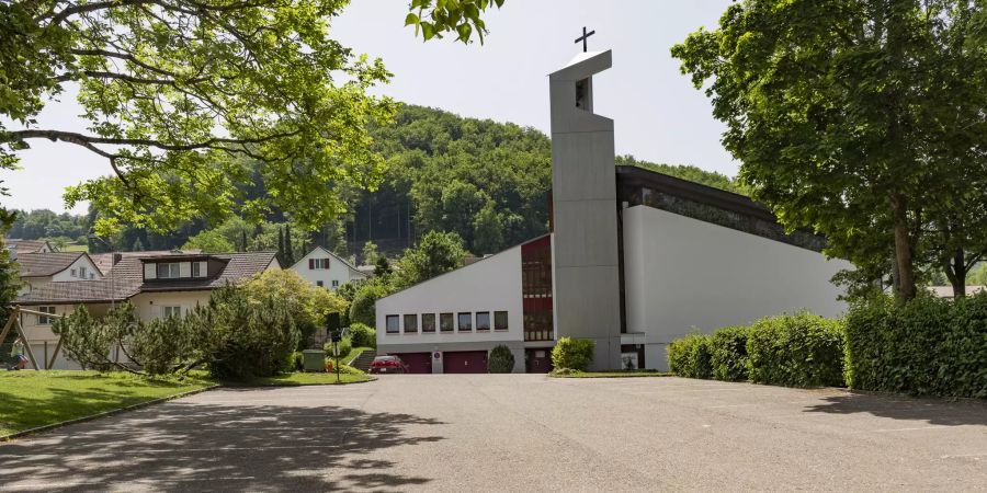 Die katholische Kirche in Oberdorf.