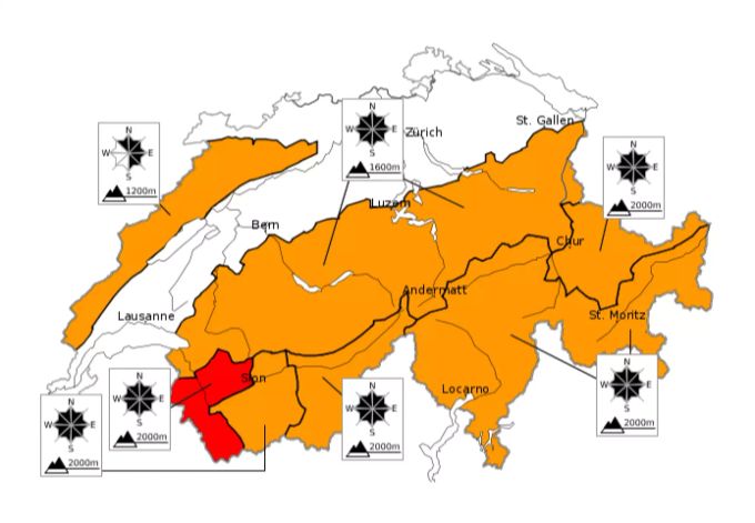 Die Lawinengefahrstufe ist grösstenteils erheblich. Wetter