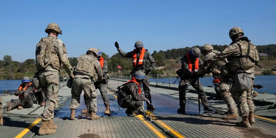 Südkoreanische Soldaten