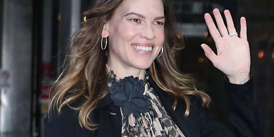 US-Schauspielerin Hilary Swank wird zum ersten Mal Mutter.