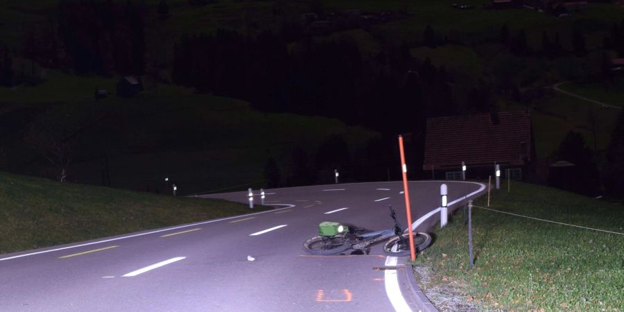 Trogen: E-Biker bei Sturz verletzt