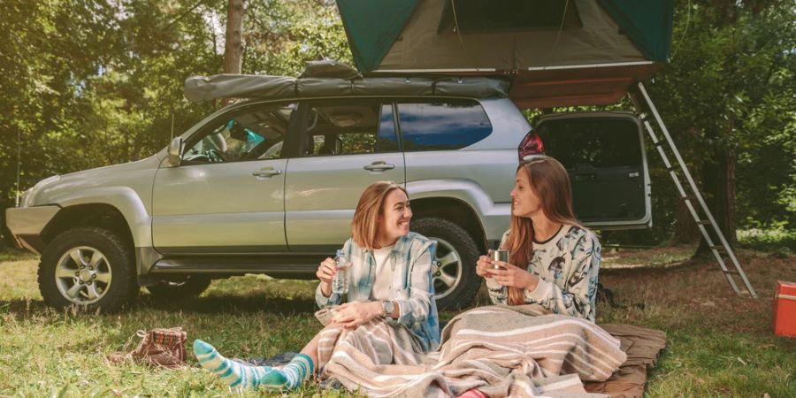 Frauen Decke Auto Dachzelt