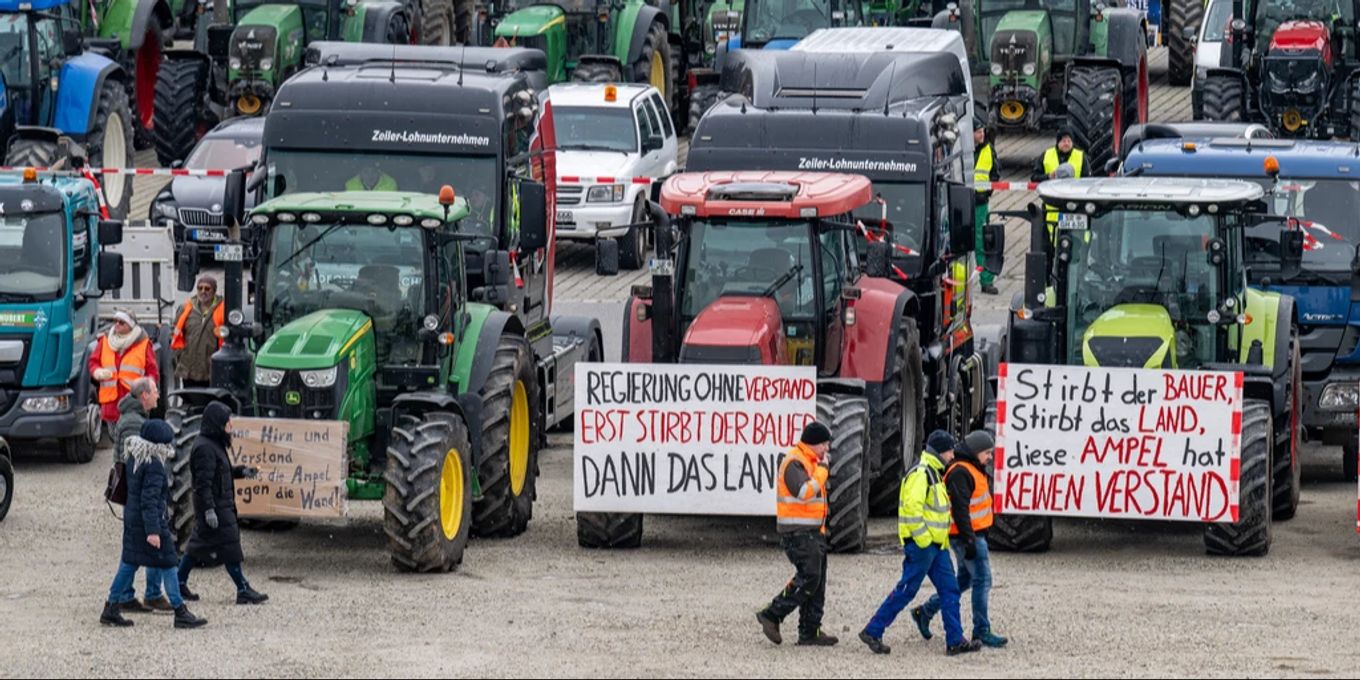 Kaperten wirklich Rechtsextreme die Bauern-Proteste?