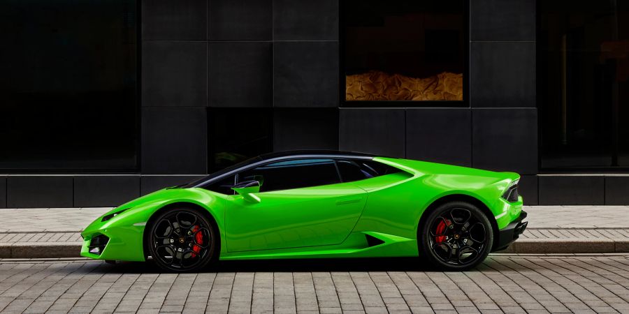 Lamborghini, giftgrün