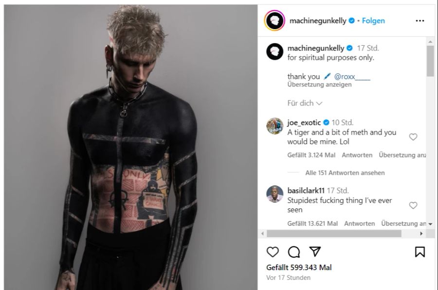 machine gun kelly tattoo