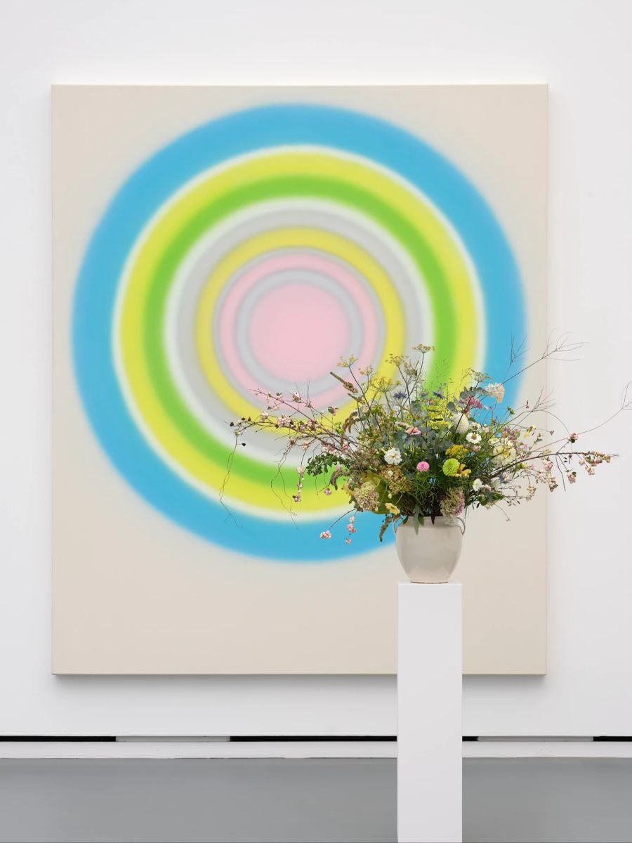 Bild und Blumen
