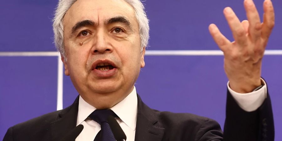 Knapp zwei Jahre nach Beginn des russischen Angriffskriegs auf die Ukraine setzt der Leiter des Internationalen Energieagentur Fatih Birol auf einen Lerneffekt für die Energiepolitik. (Archivbild)