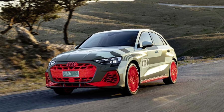 2024 Audi S3 Sportback Prototyp