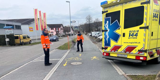 Uznach: Unfall