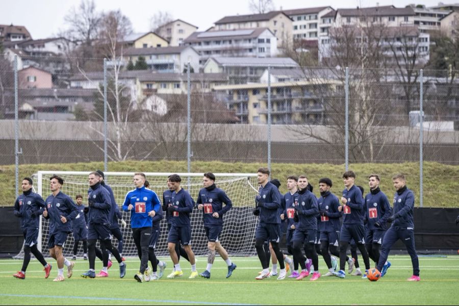 Die Spieler des FC Luzern starten mit der Vorbereitung.