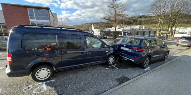 Auffahrunfall in St. Gallen