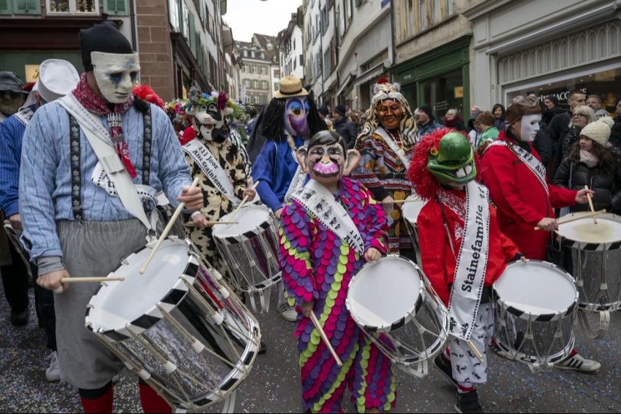 Die Basler Fasnacht findet 2024 vom 19. bis am 21. Februar statt.