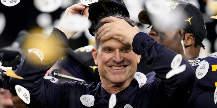 Jim Harbaugh ist der neue Cheftrainer der Los Angeles Chargers.
