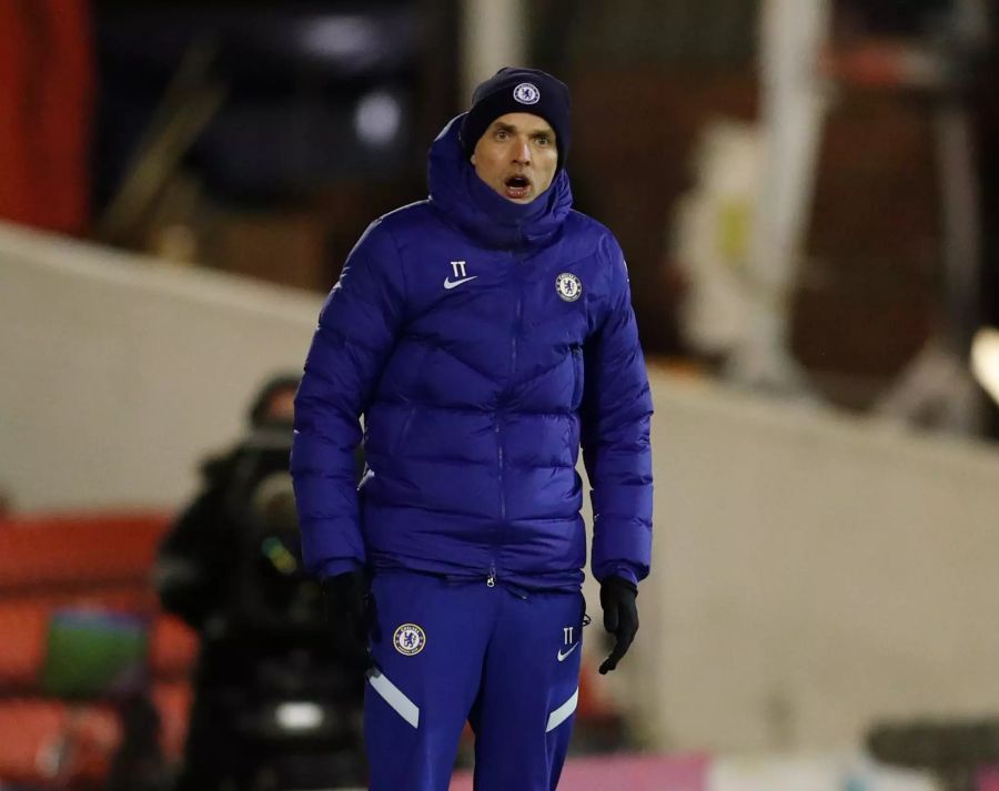 Vor allem in der ersten Halbzeit hat die Mannschaft von Thomas Tuchel viel Mühe.