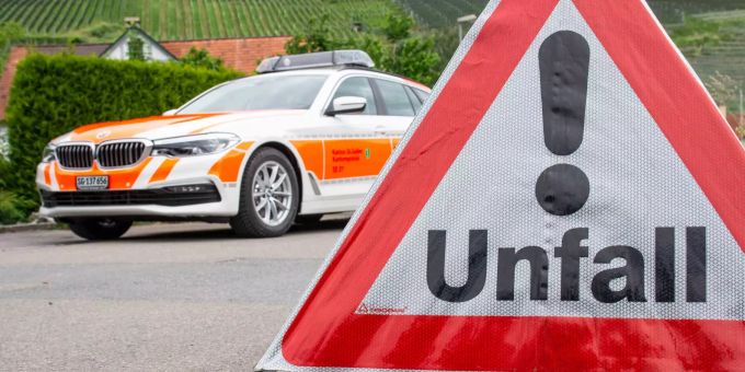 Goldach SG - Mann bei Verkehrsunfall verletzt