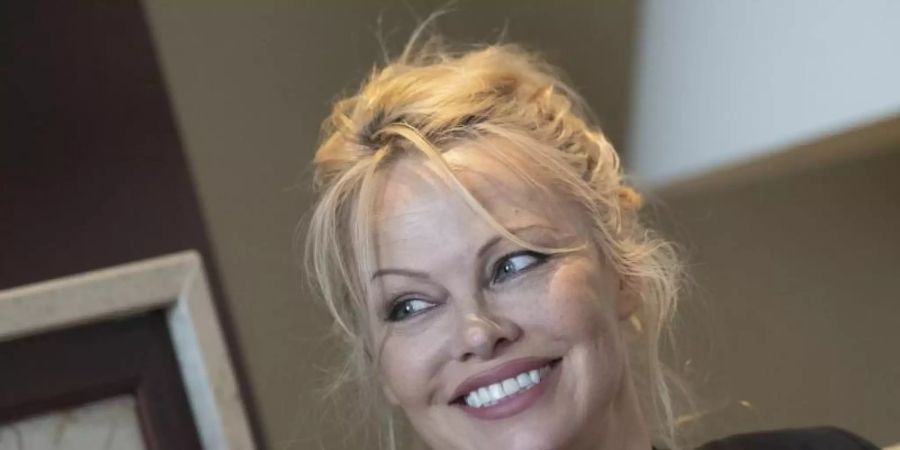 Pamela Anderson (2019). Foto: Paul Zinken/dpa