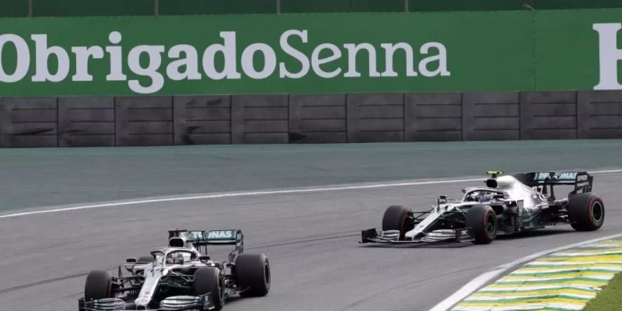 Der Grosser Preis von Brasilien findet weiter auf der Interlagos-Rennstrecke statt. Foto: Silvia Izquierdo/AP/dpa