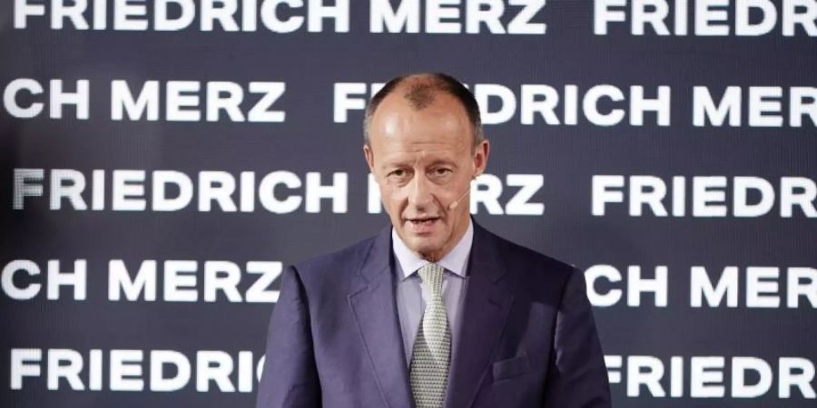 Friedrich Merz stellt sich Mitte Oktober in Berlin den Fragen der Jungen Union. Foto: Michael Kappeler/dpa-pool/dpa