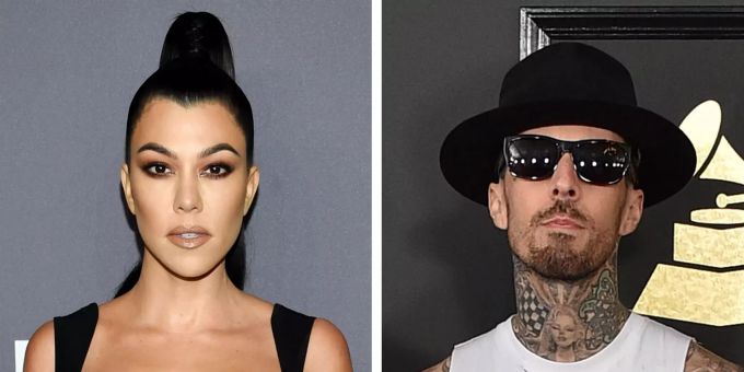 Verliebt - Travis Barker und Kourtney Kardashian posten Verlobungs-Foto