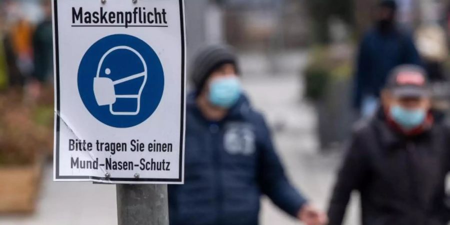 Passau ist Ende November besonders stark von der Corona-Pandemie betroffen. Foto: Lino Mirgeler/dpa