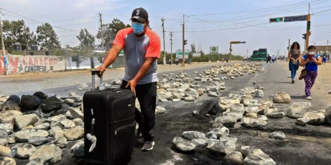 Lima - Ein Toter bei Zusammenstössen mit Polizei im Norden Perus