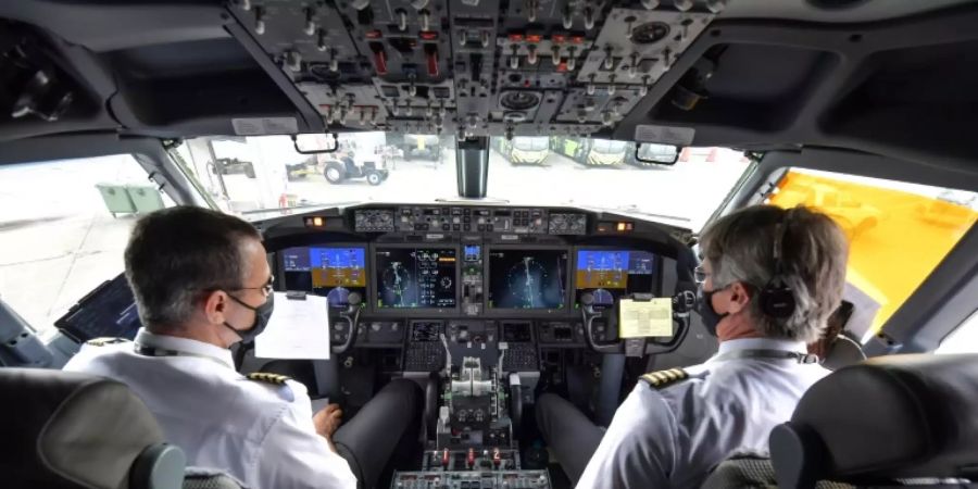 Piloten an Bord der 737 MAX von Gol in Brasilien