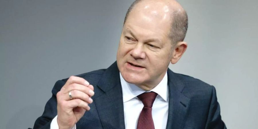 Olaf Scholz Kriegstreiber