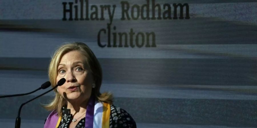 Die ehemalige US-Aussenministerin Hillary Clinton