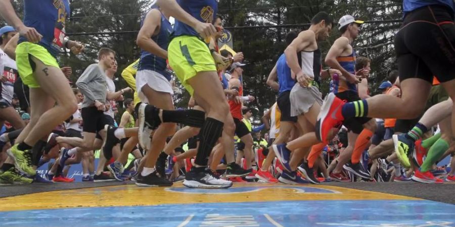 Der 125. Boston-Marathon soll frühestens im Herbst 2021 stattfinden. Foto: Stew Milne/FR56276 AP/dpa
