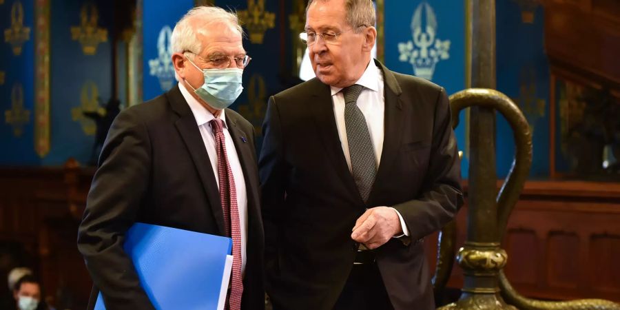 EU-Aussenkommissar Borrell besucht Russland