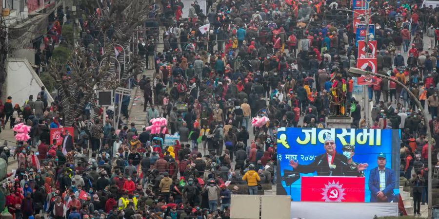 Proteste in Nepal